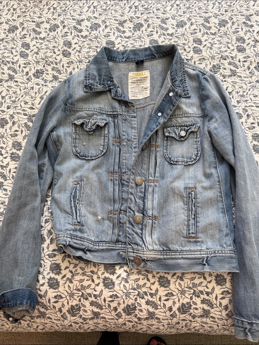 J. Crew Light Wash Denim Jacket - Small